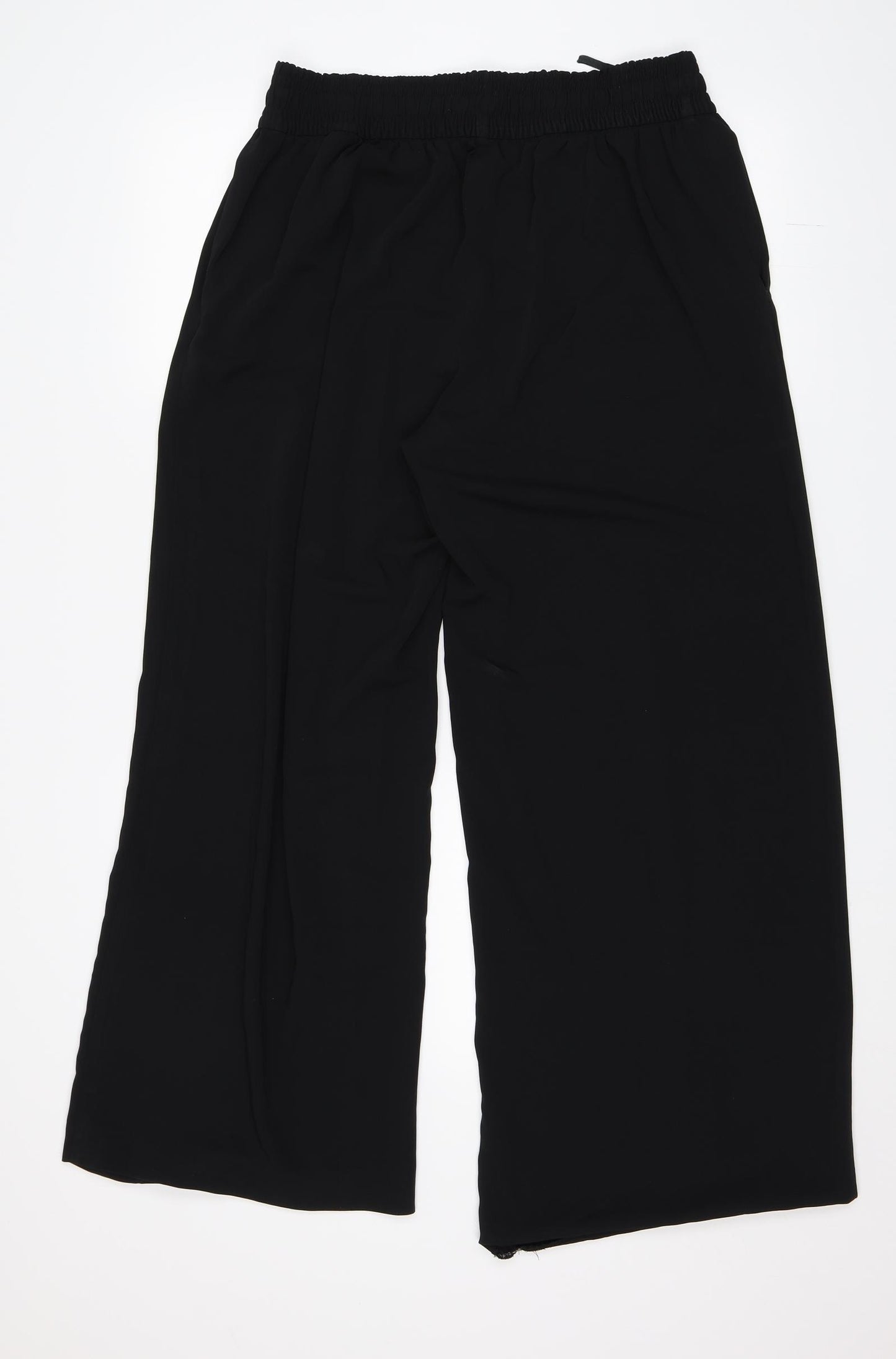 M&S Womens Black   Trousers  Size 14 L27 in