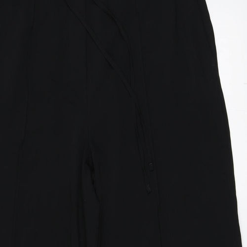 M&S Womens Black   Trousers  Size 14 L27 in