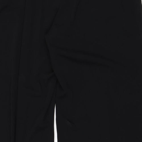 M&S Womens Black   Trousers  Size 14 L27 in