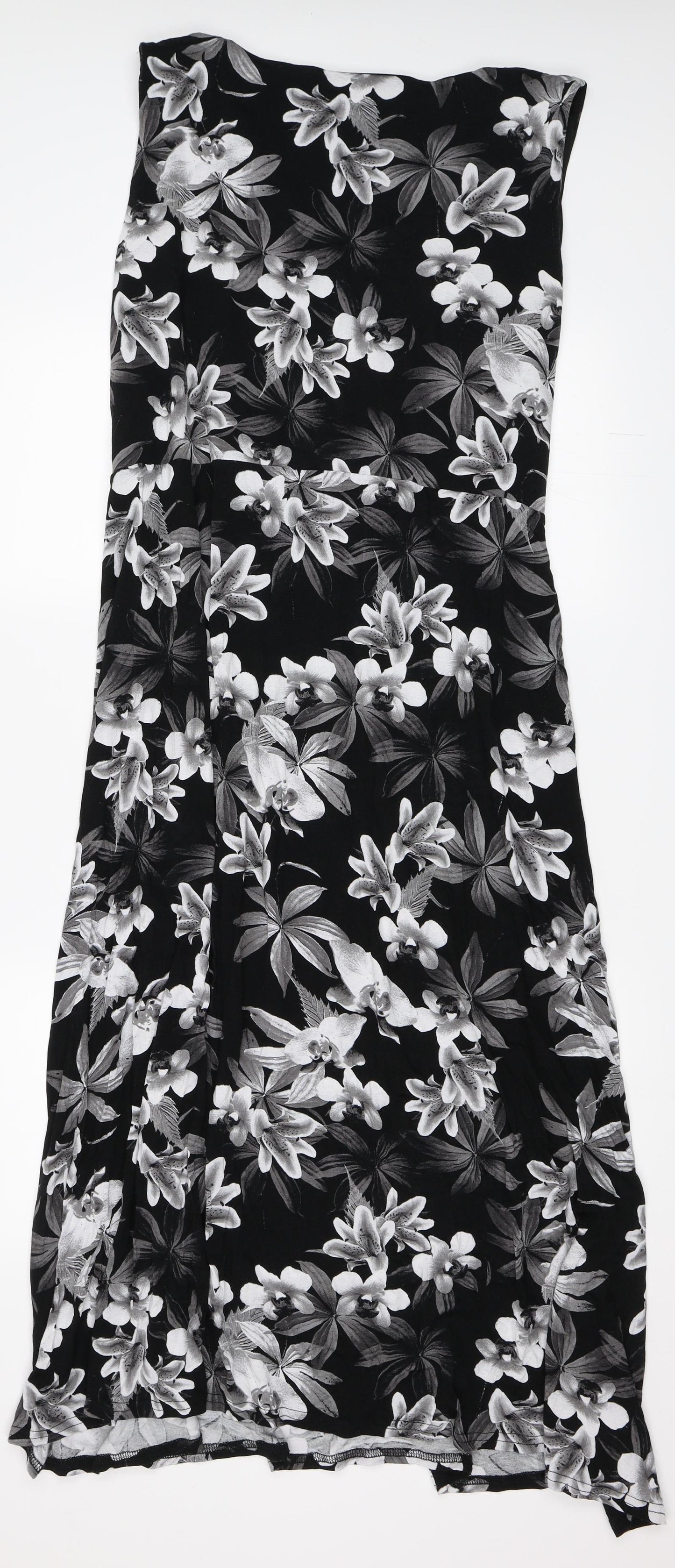Bonmarché Womens Black Floral  Shift  Size 24