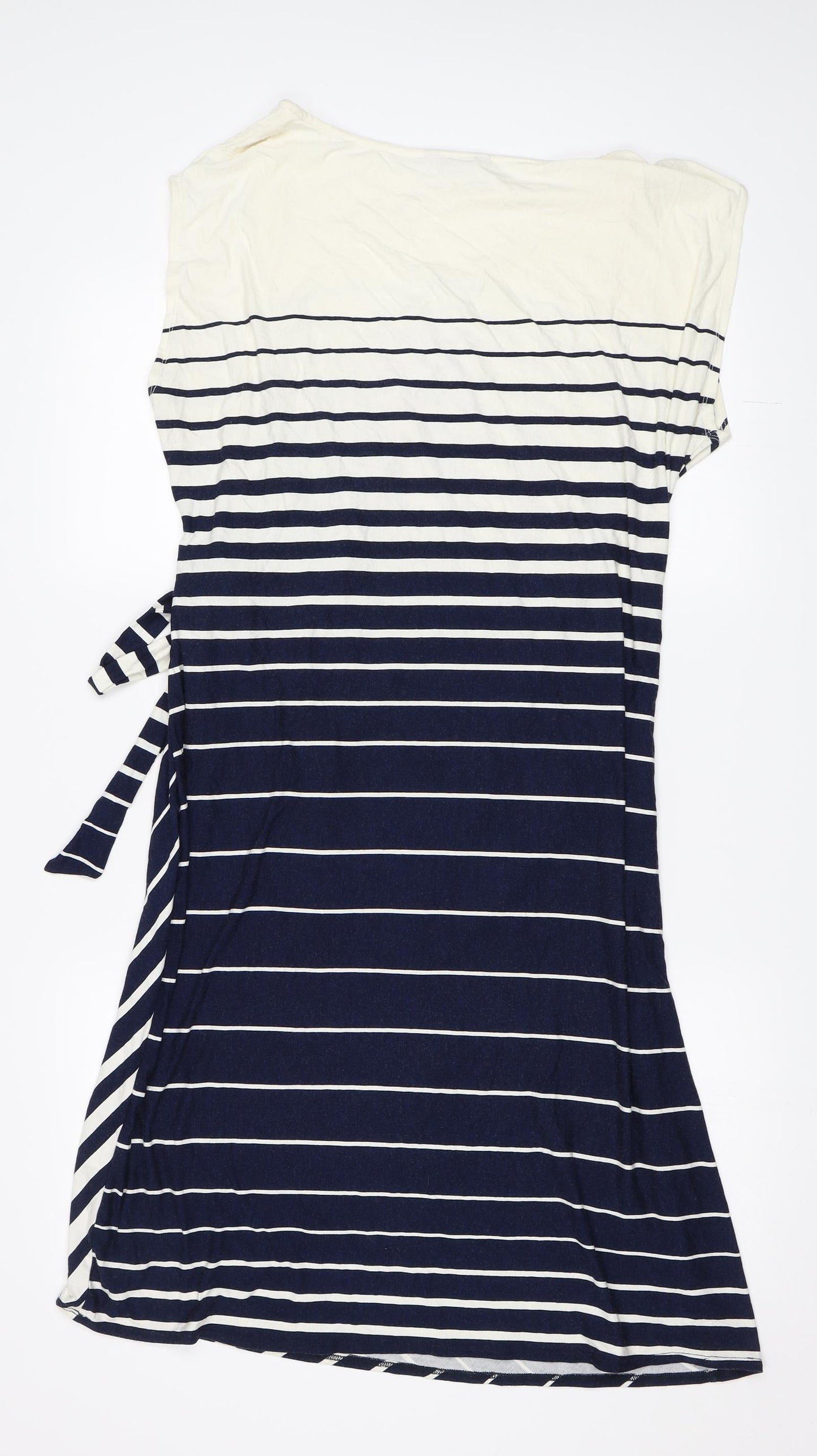 TU Womens Blue Striped  Shift  Size 20