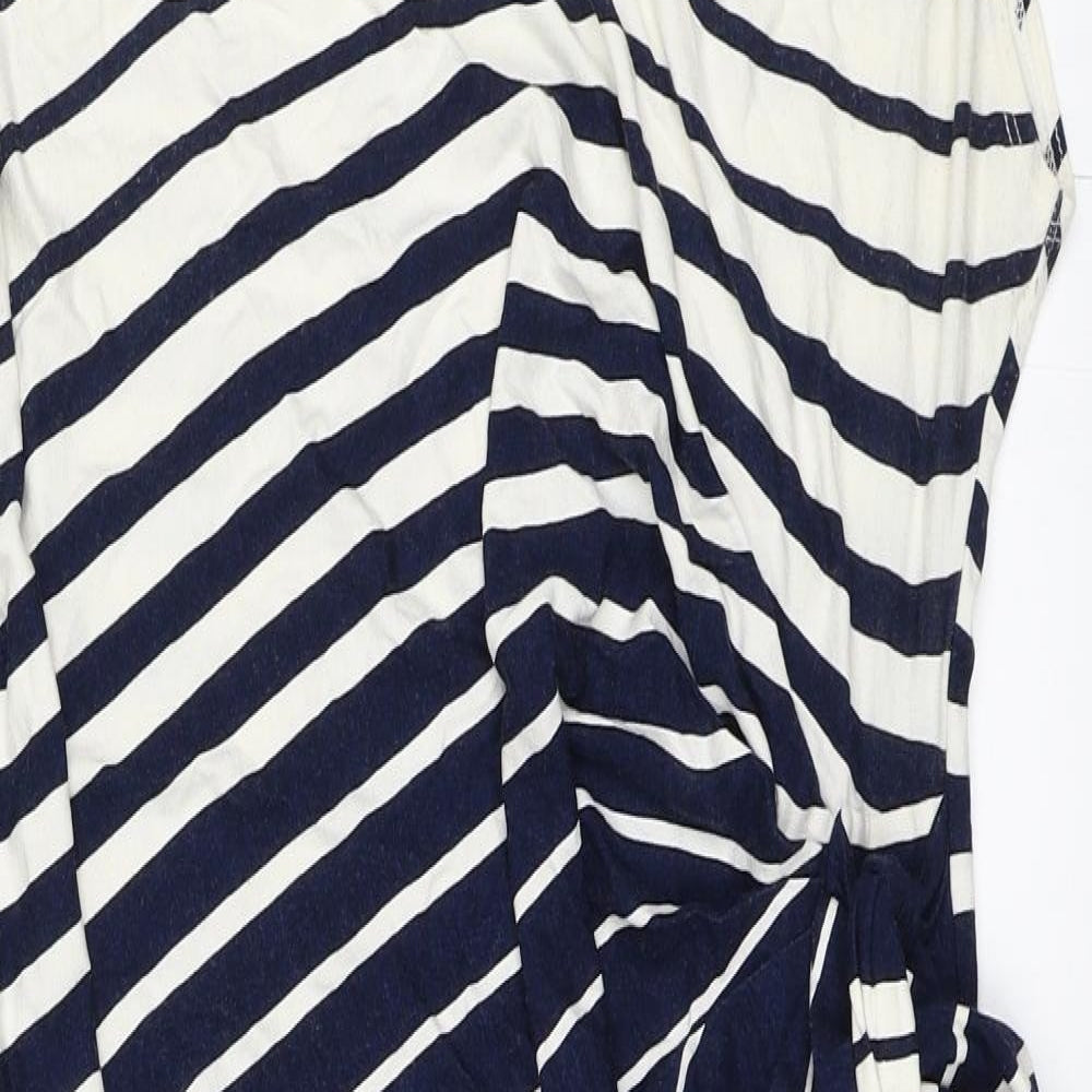 TU Womens Blue Striped  Shift  Size 20