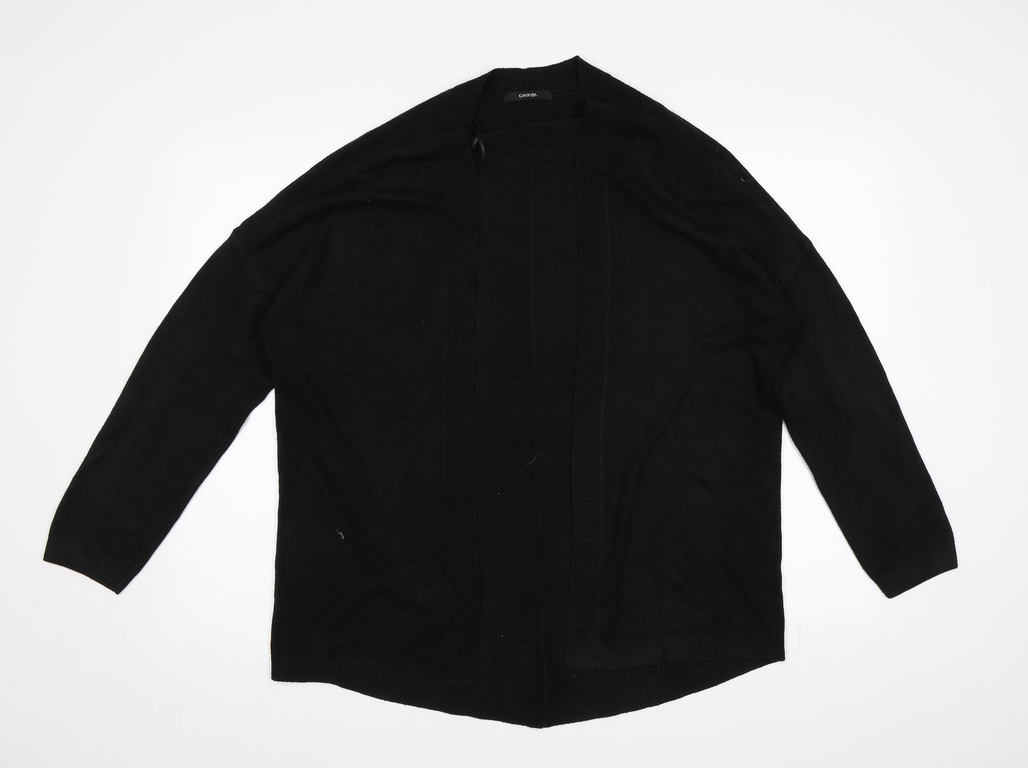 George Womens Black   Cardigan Jumper Size 14