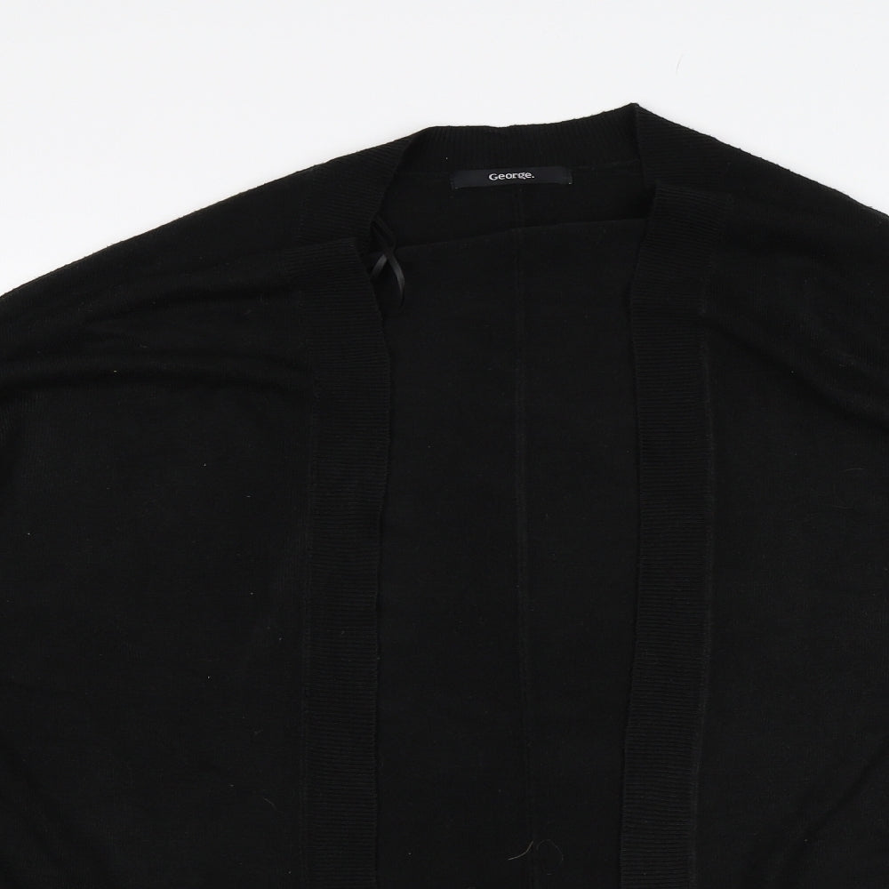 George Womens Black   Cardigan Jumper Size 14