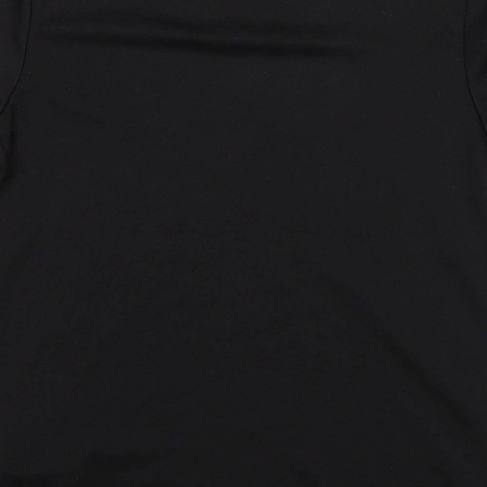Nike Boys Black   Basic T-Shirt Size 6-7 Years