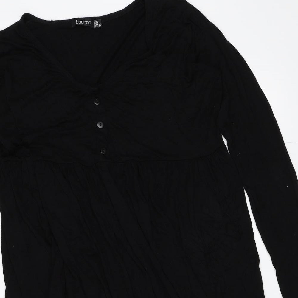 Boohoo Womens Black   Shift  Size 14