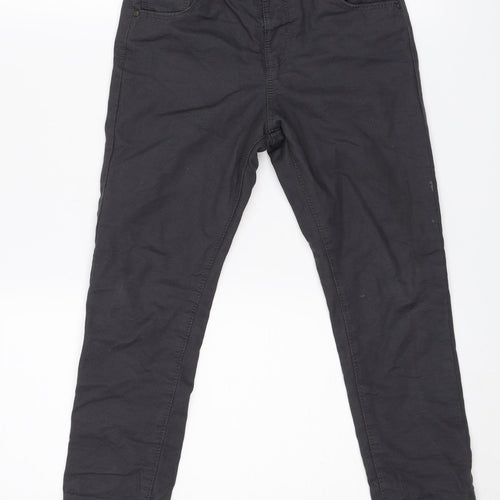 Denim and Co Girls Grey   Chino Trousers Size 6-7 Years