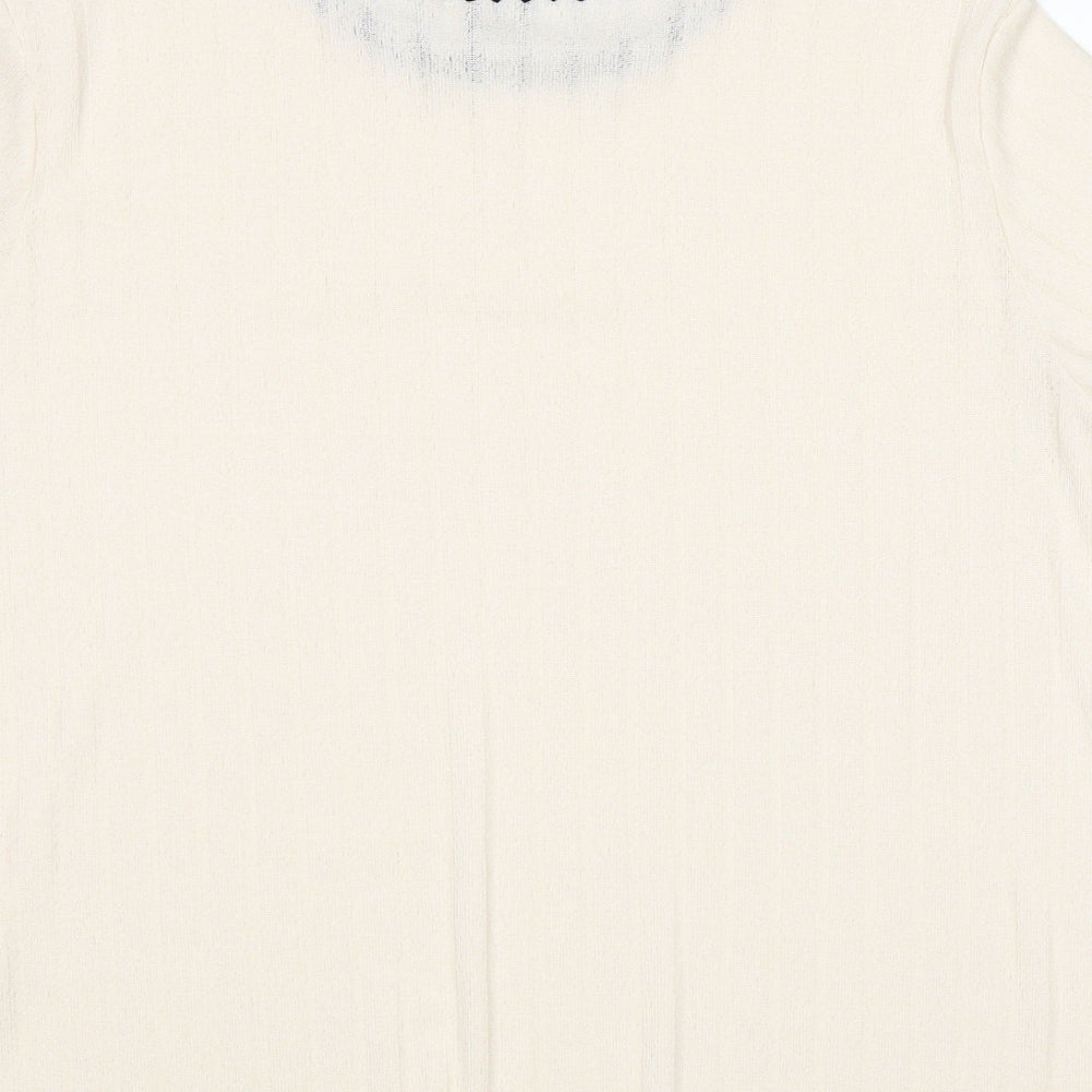 Papaya Womens White   Jersey Blouse Size 18