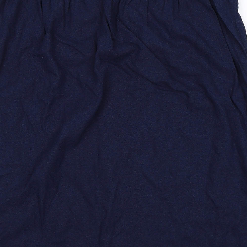 Papaya Womens Blue   Swing Skirt Size 18