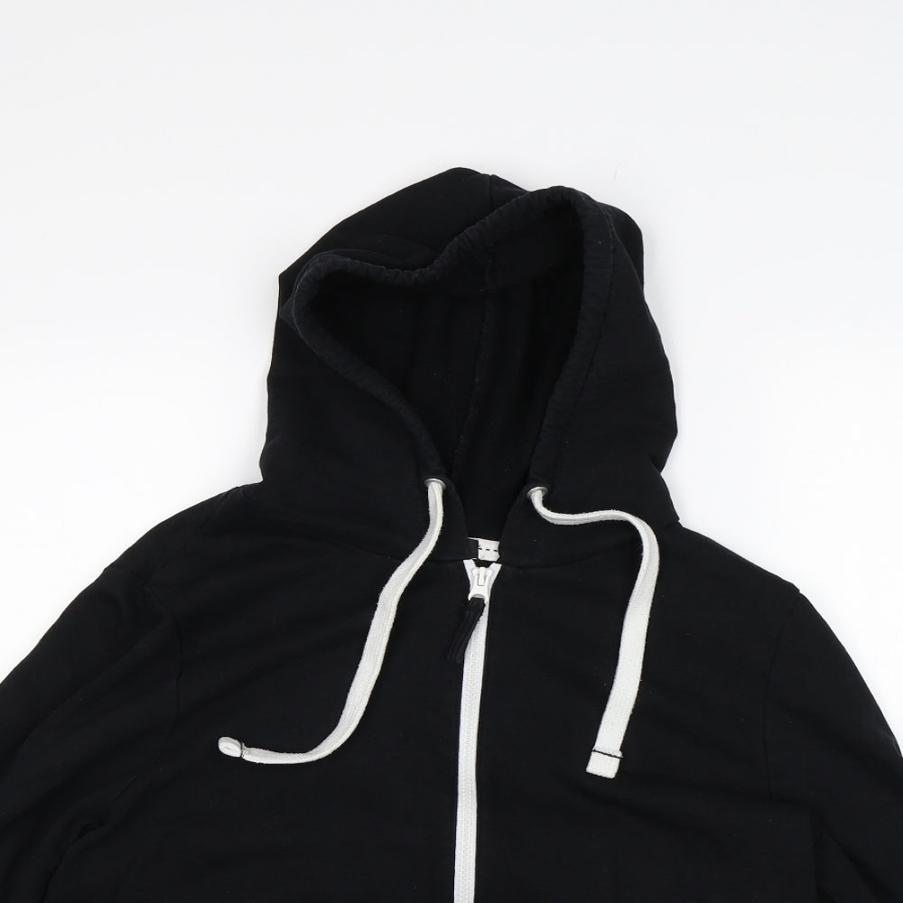 George Womens Black   Full Zip Hoodie Size 16