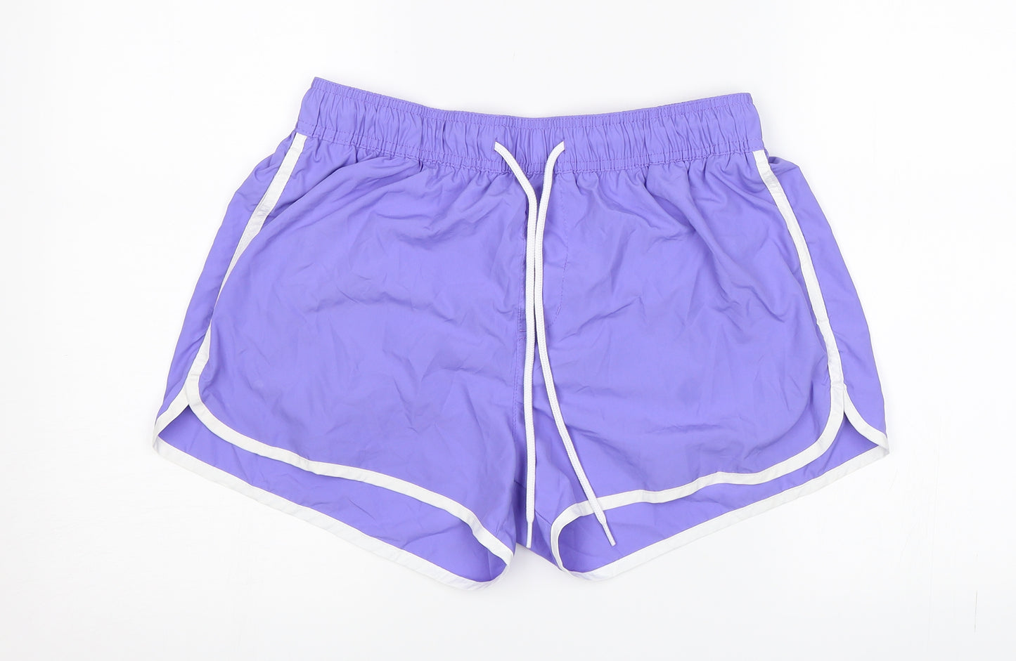 H&M Womens Purple   Sweat Shorts Size M
