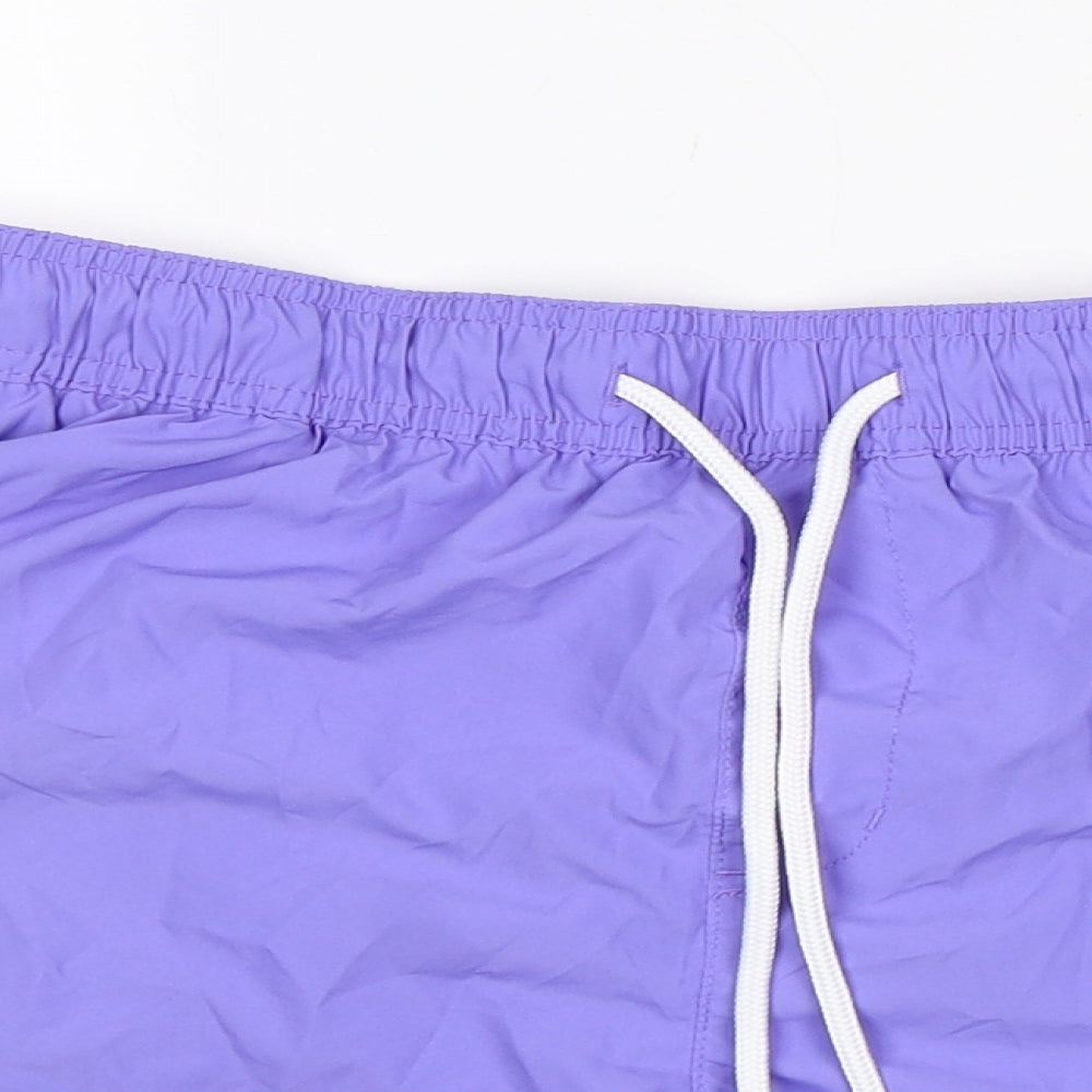 H&M Womens Purple   Sweat Shorts Size M