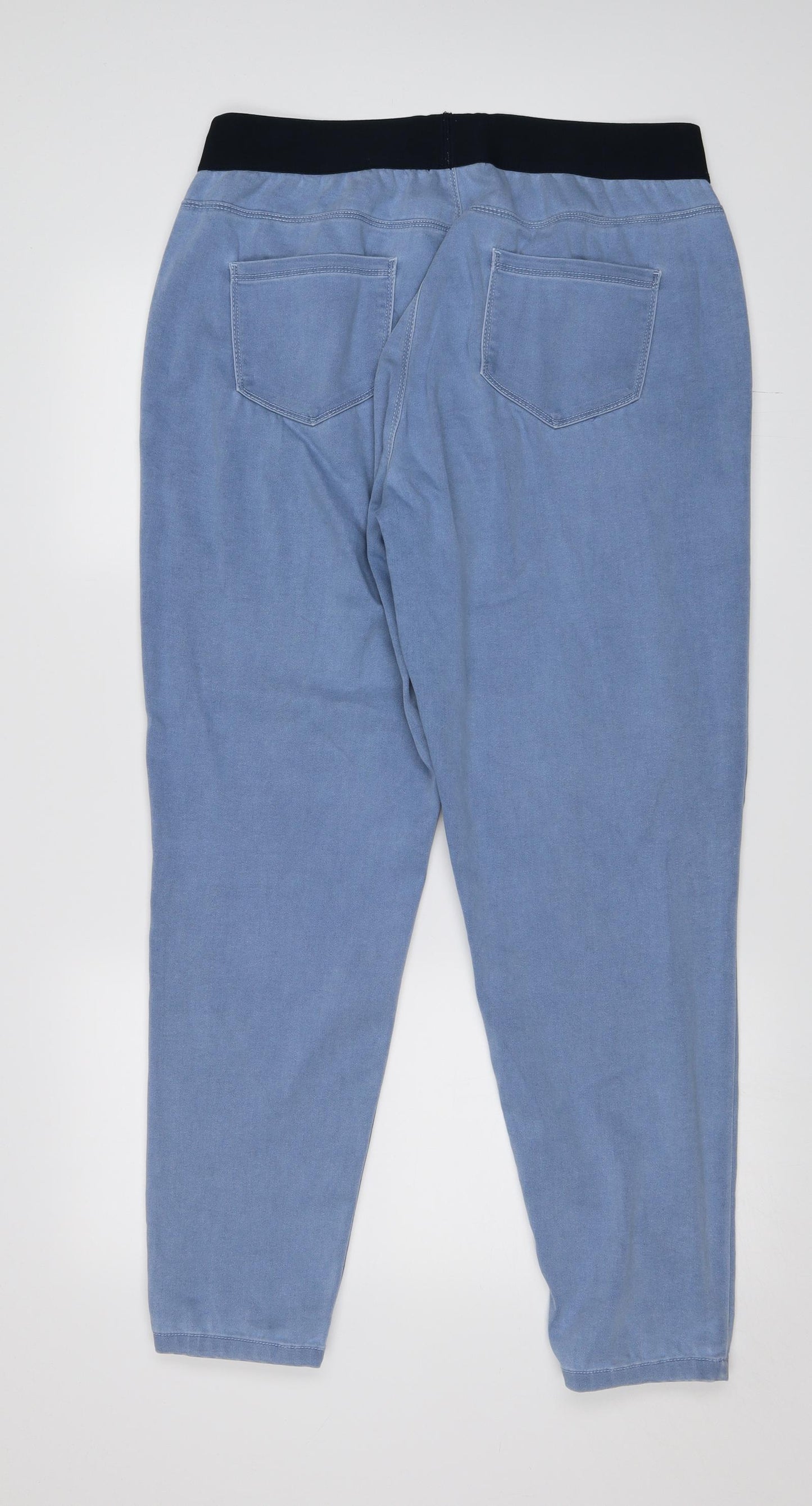 George Womens Blue   Trousers  Size 18 L28 in