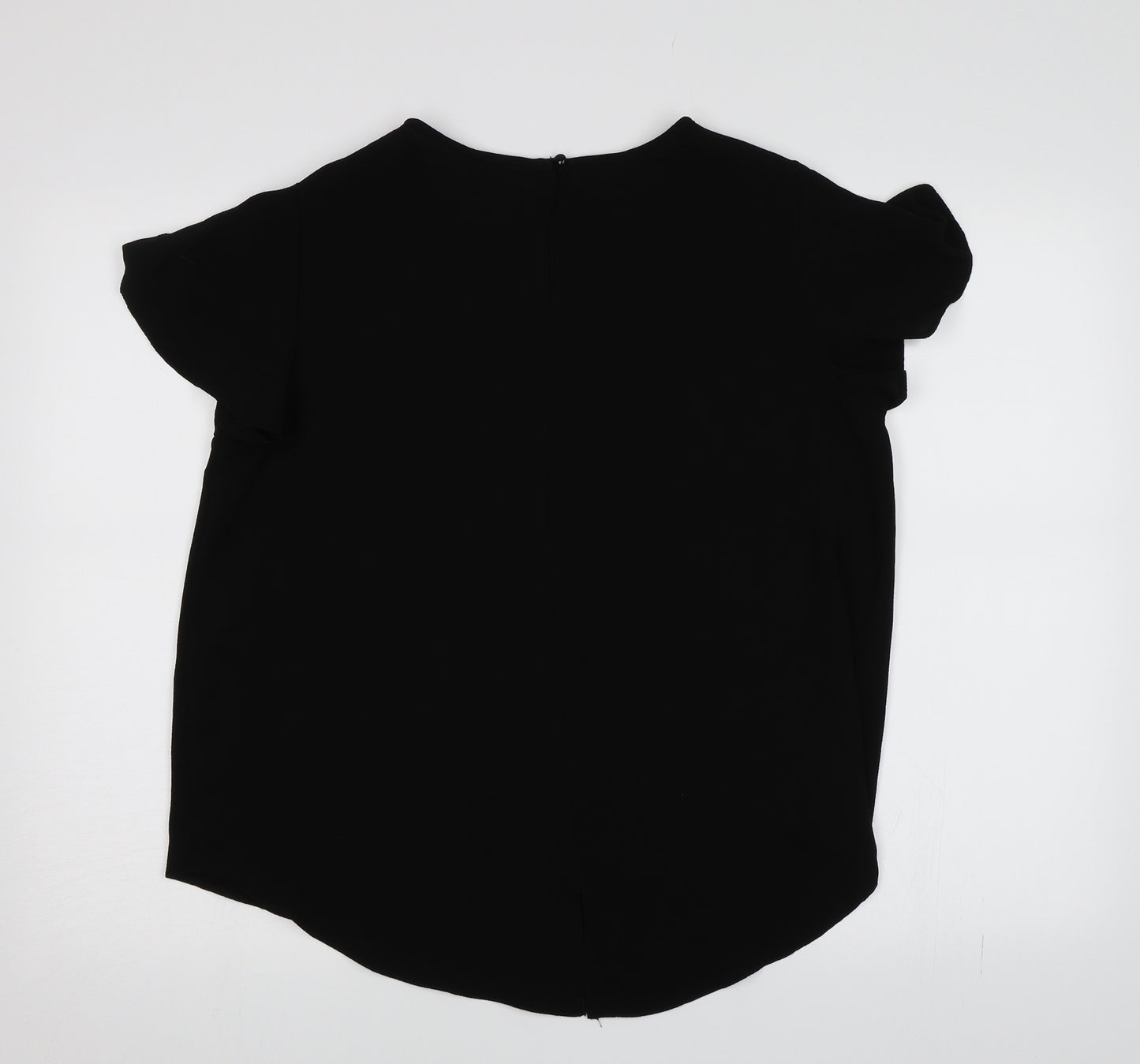 Dorothy Perkins Womens Black   Basic Blouse Size 16