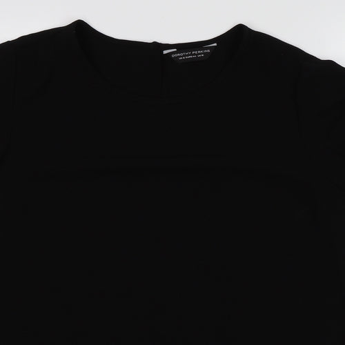 Dorothy Perkins Womens Black   Basic Blouse Size 16