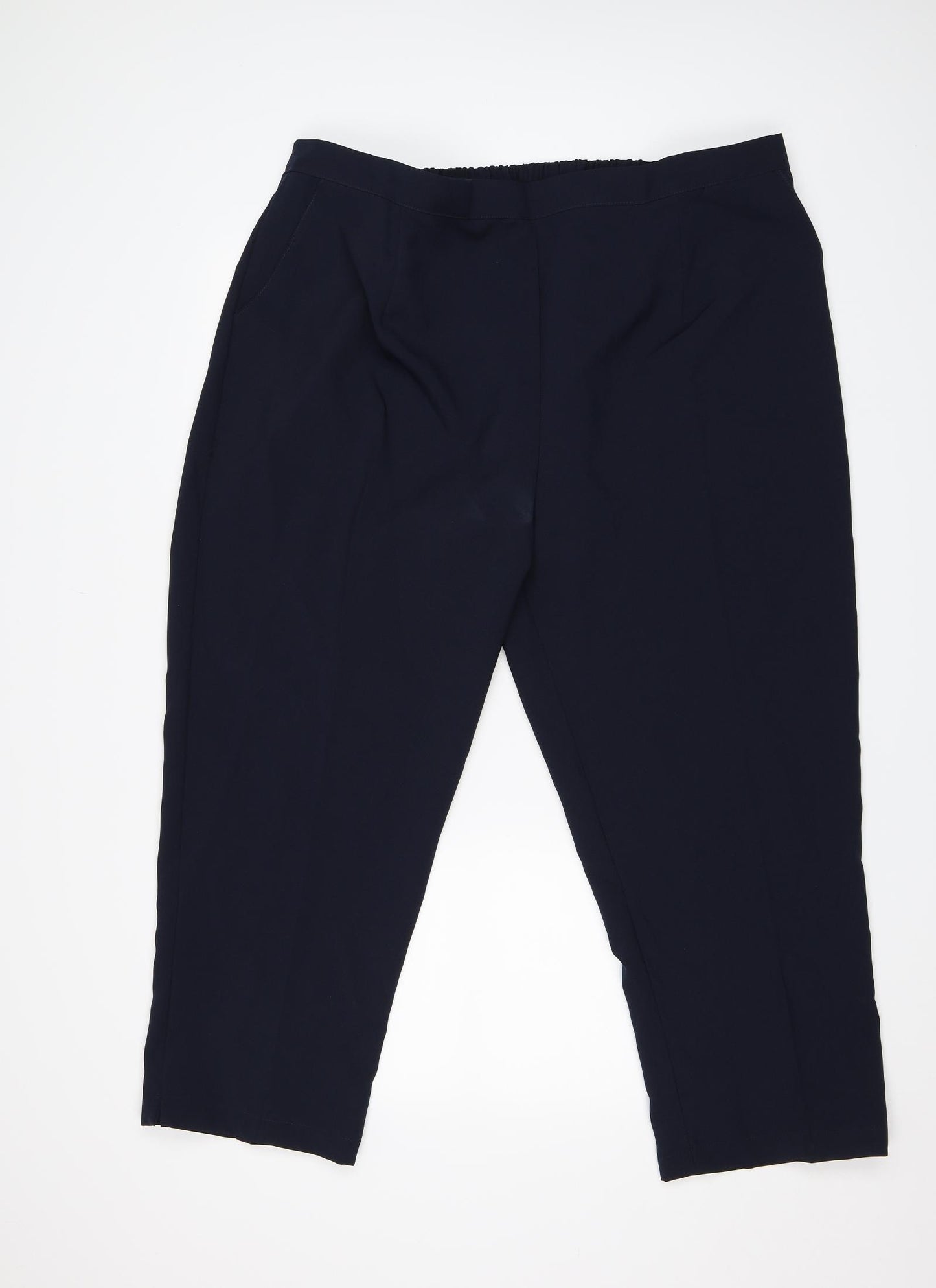 Preworn Womens Blue   Trousers  Size 24 L25 in