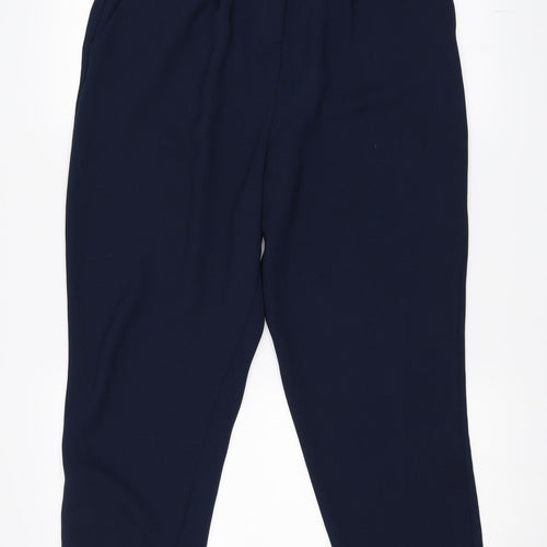 ASOS Womens Blue   Trousers  Size 12 L26 in