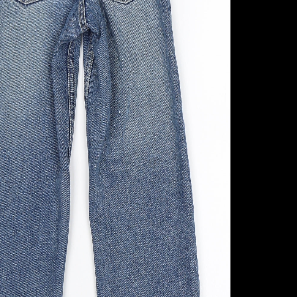 Denim & Co. Girls Blue  Denim Flared Jeans Size 7-8 Years