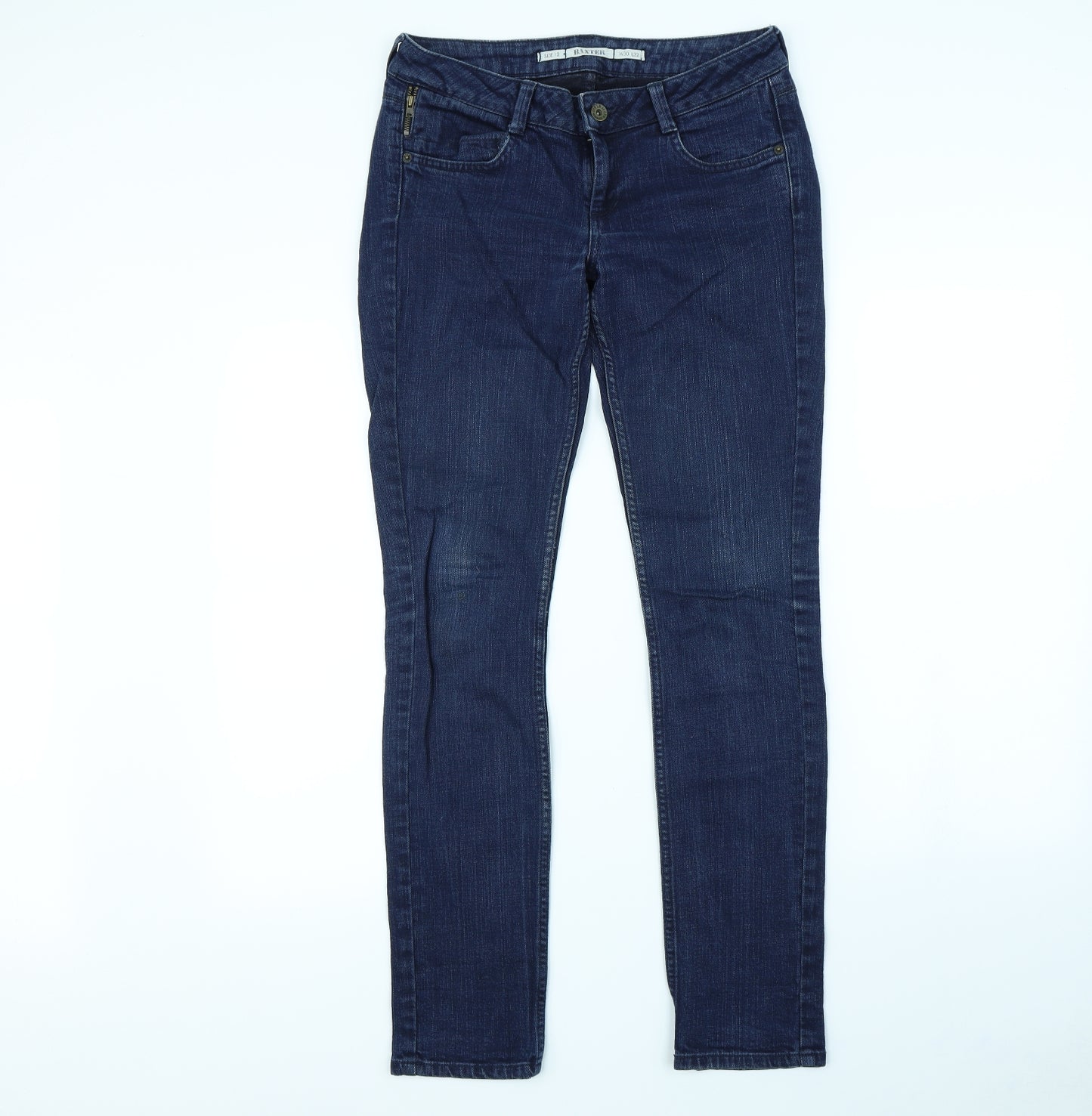 Baxter Womens Blue   Straight Jeans Size 12 L32 in