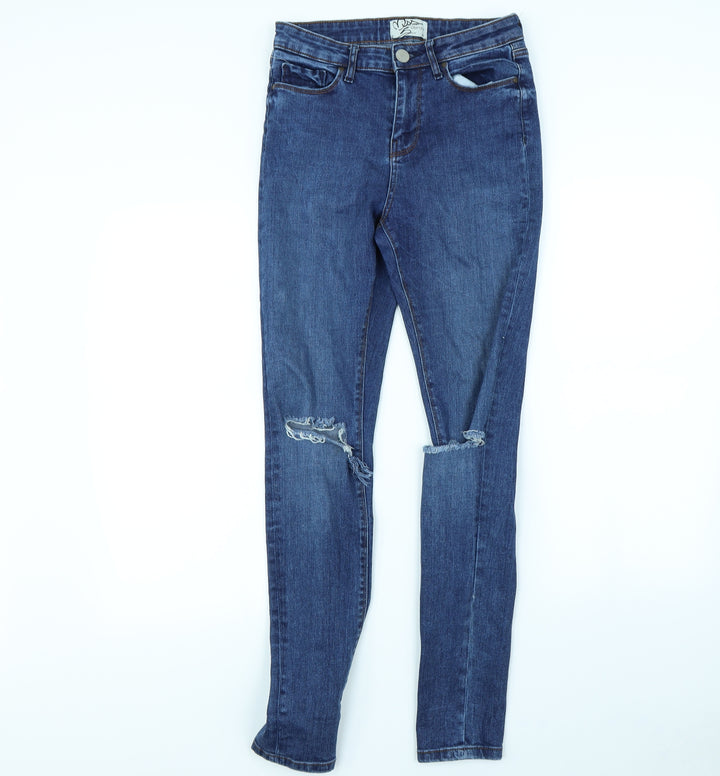 Miss Denim Womens Blue   Skinny Jeans Size 10 L30 in