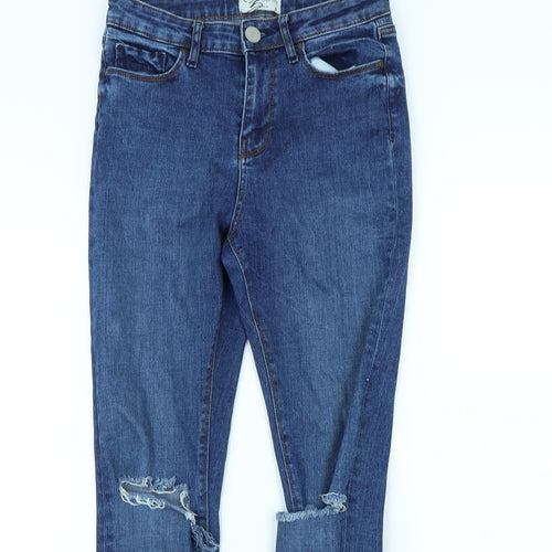 Miss Denim Womens Blue   Skinny Jeans Size 10 L30 in