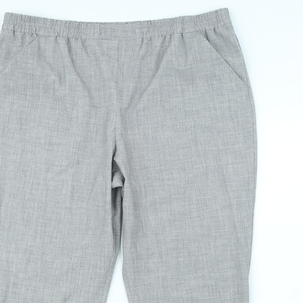 TU Womens Grey   Trousers  Size 20 L30 in