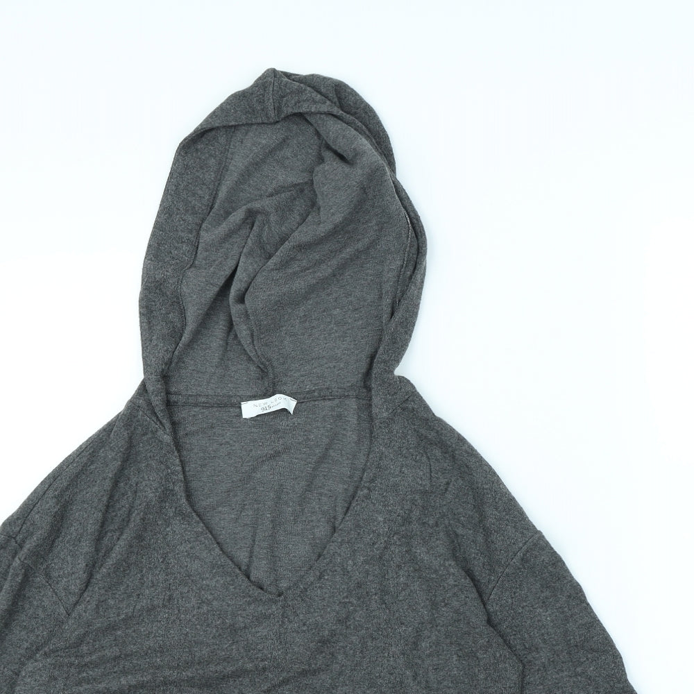 New Look Womens Grey   Pullover Hoodie Size 14