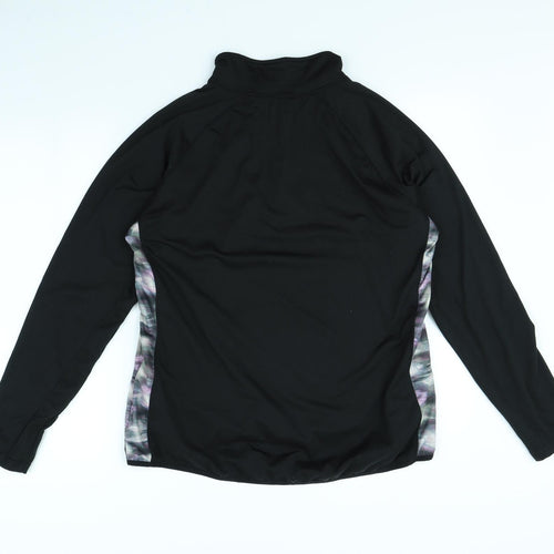 Soul Luxe Womens Black   Basic Casual Size L
