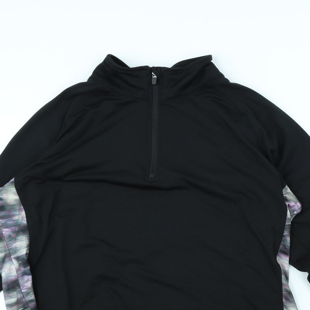 Soul Luxe Womens Black   Basic Casual Size L