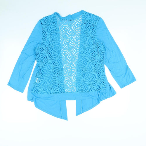 Saloos Womens Blue   Cardigan Jumper Size 16