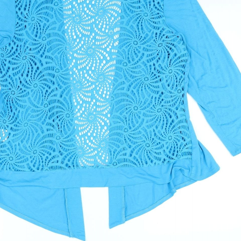 Saloos Womens Blue   Cardigan Jumper Size 16