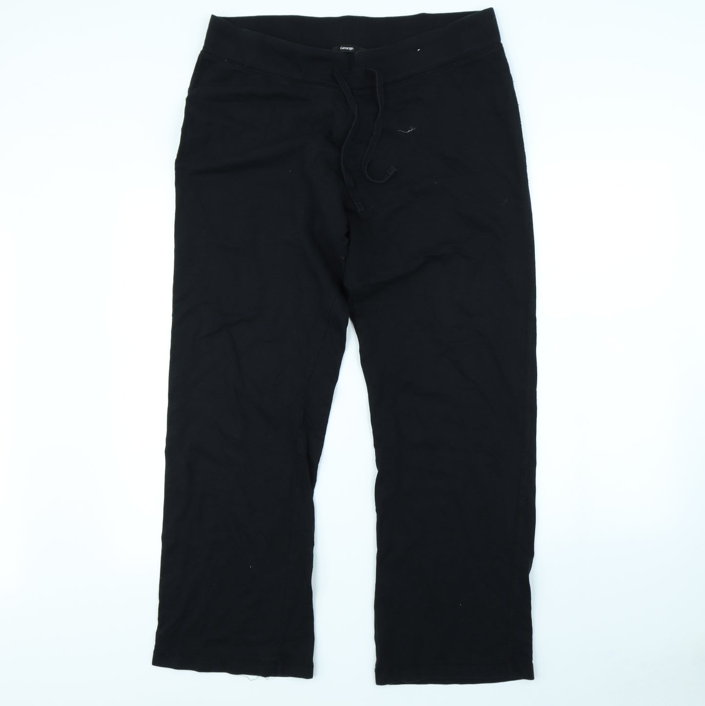 George Womens Black   Trousers  Size 16 L30 in