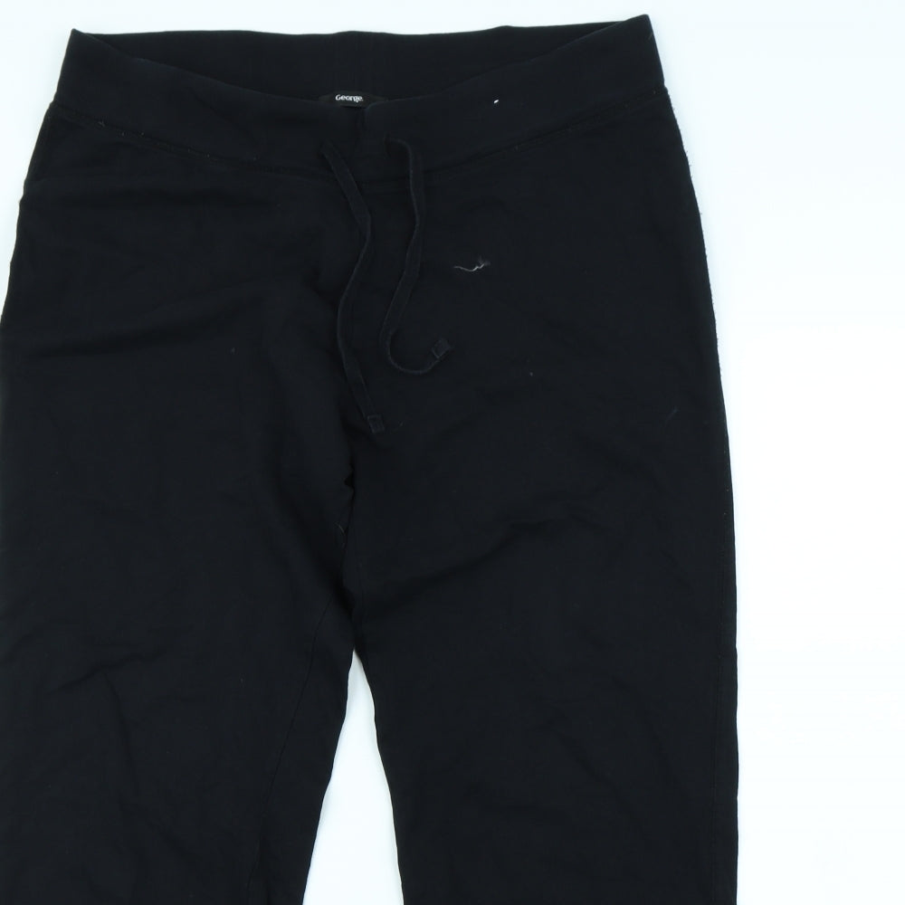 George Womens Black   Trousers  Size 16 L30 in