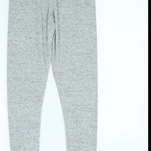 Glamour Babe Womens Silver   Jegging Trousers Size S L29 in