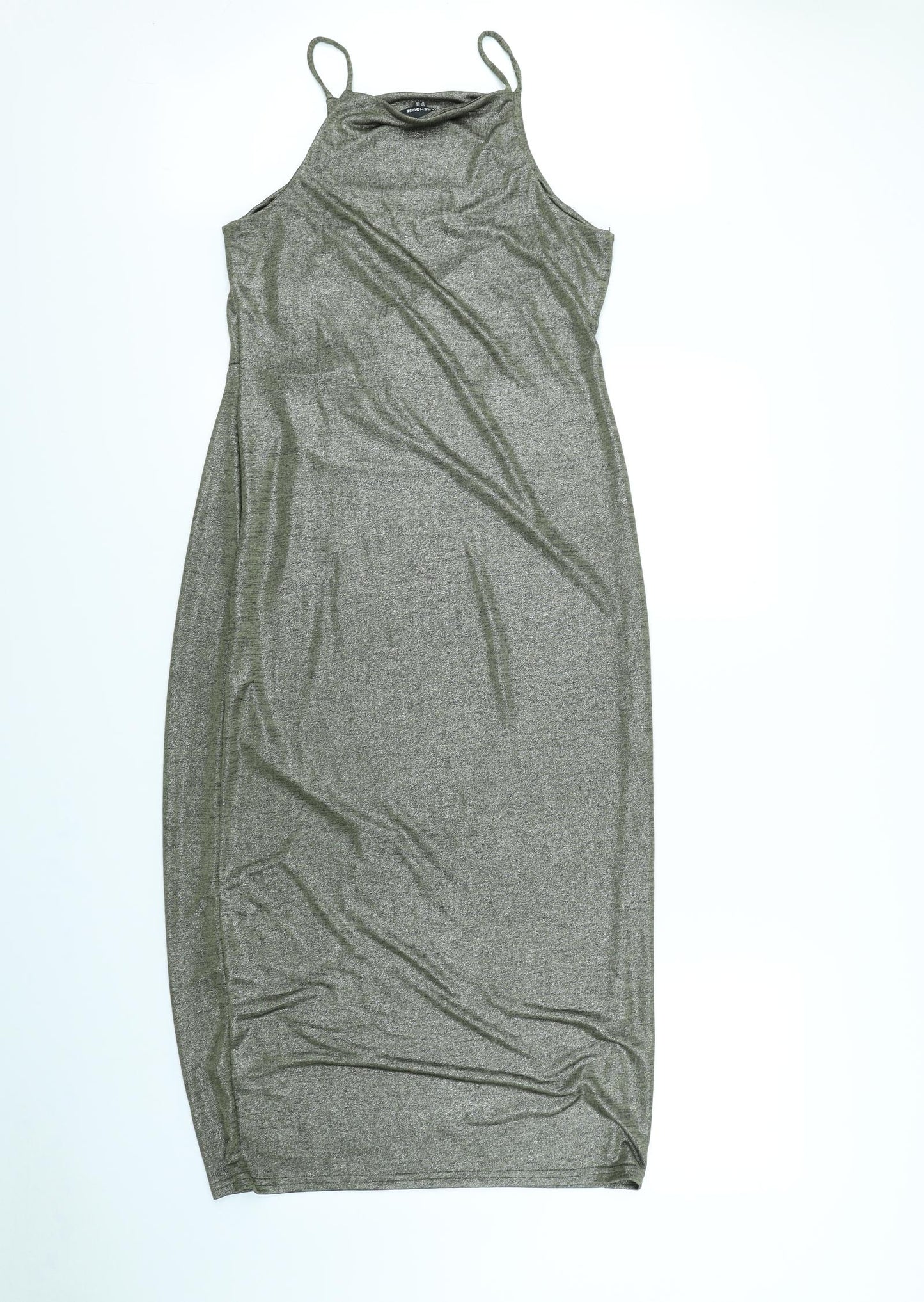 Warehouse Womens Green   Maxi  Size 10