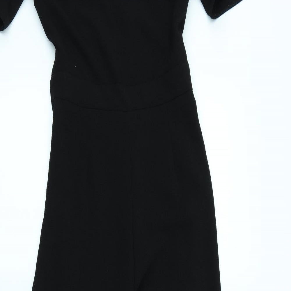 Miss Selfridge Womens Black   Jumpsuit One-Piece Size 8 L30 in