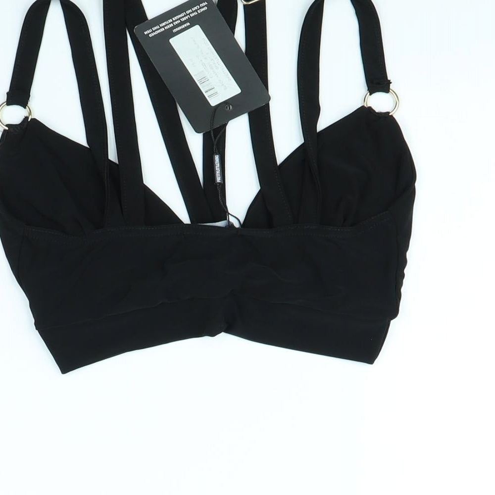pretty little thing Womens Black   Basic Tank Size 8