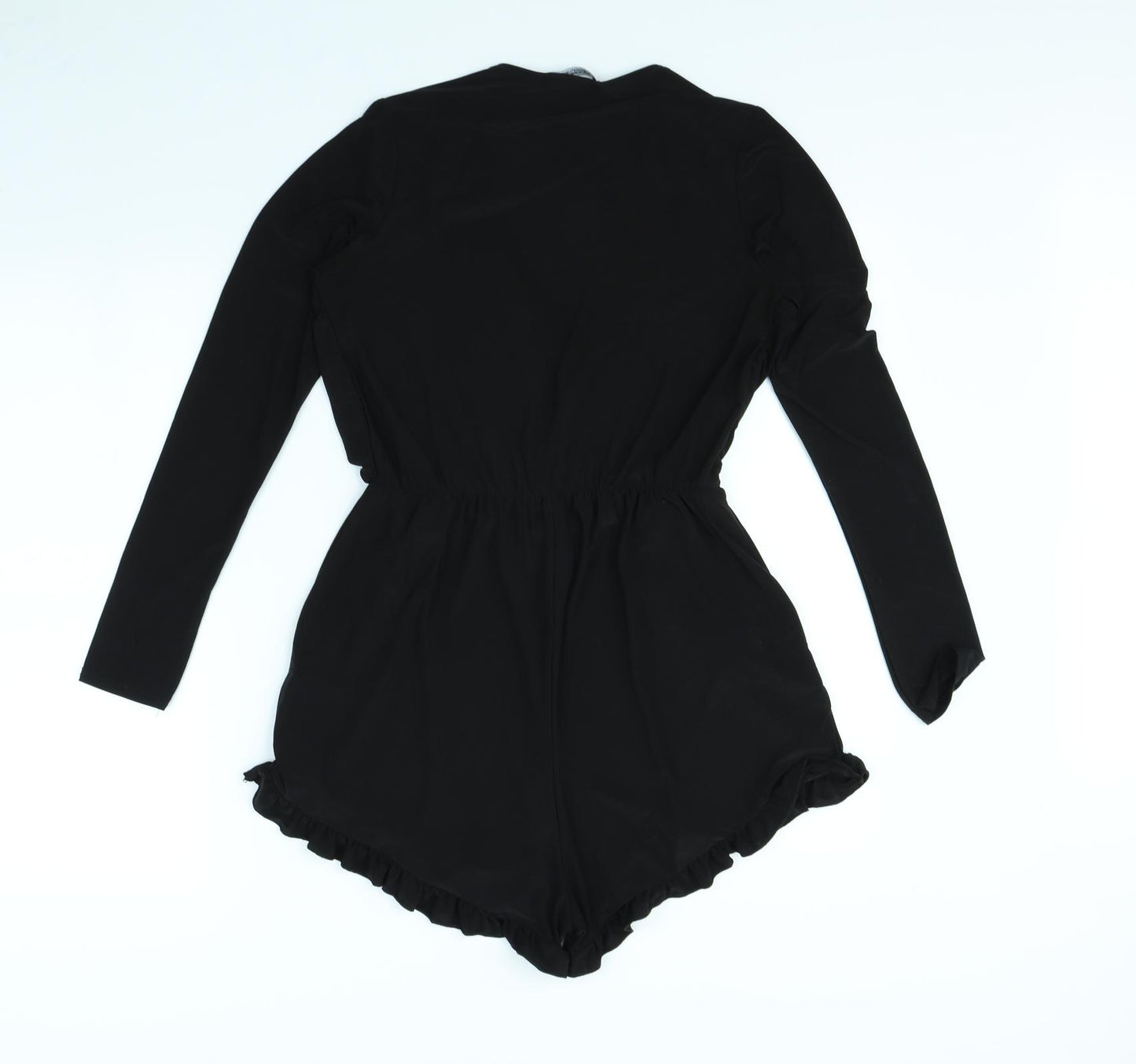 Missguided Womens Black   Playsuit One-Piece Size S