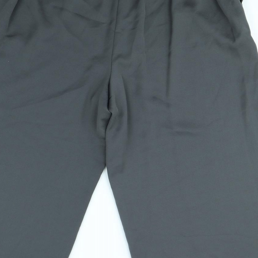 George Womens Grey   Trousers  Size 16 L20 in