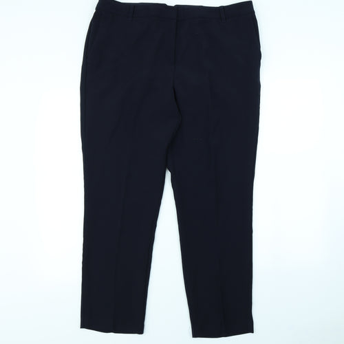 Jasper Conran Womens Blue   Dress Pants Trousers Size 16 L30 in