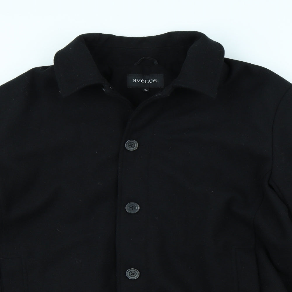 Avenue Womens Black   Jacket Coat Size XL