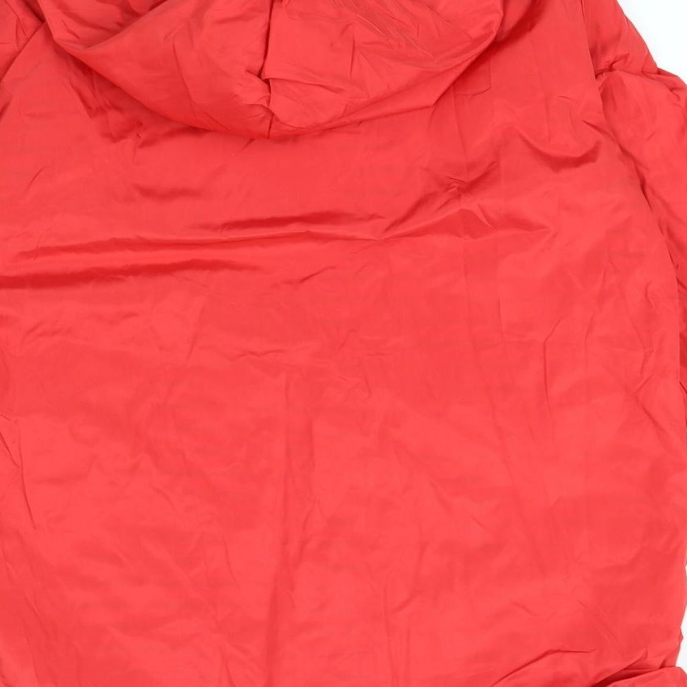 Preworn Womens Red   Rain Coat Coat Size 2XL