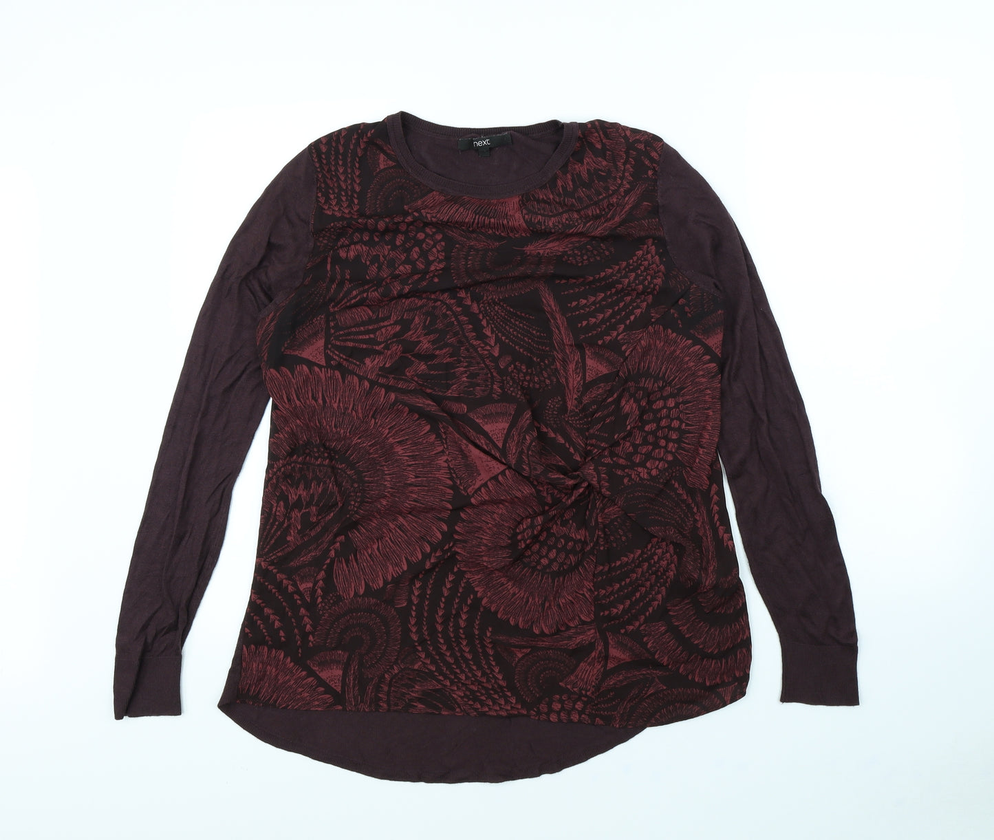 NEXT Womens Brown   Pullover Jumper Size 14