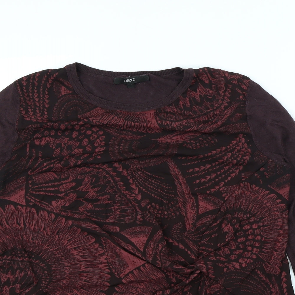 NEXT Womens Brown   Pullover Jumper Size 14