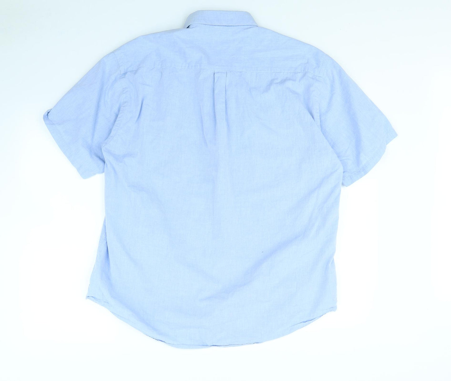 Larusso  Mens Blue    Dress Shirt Size L