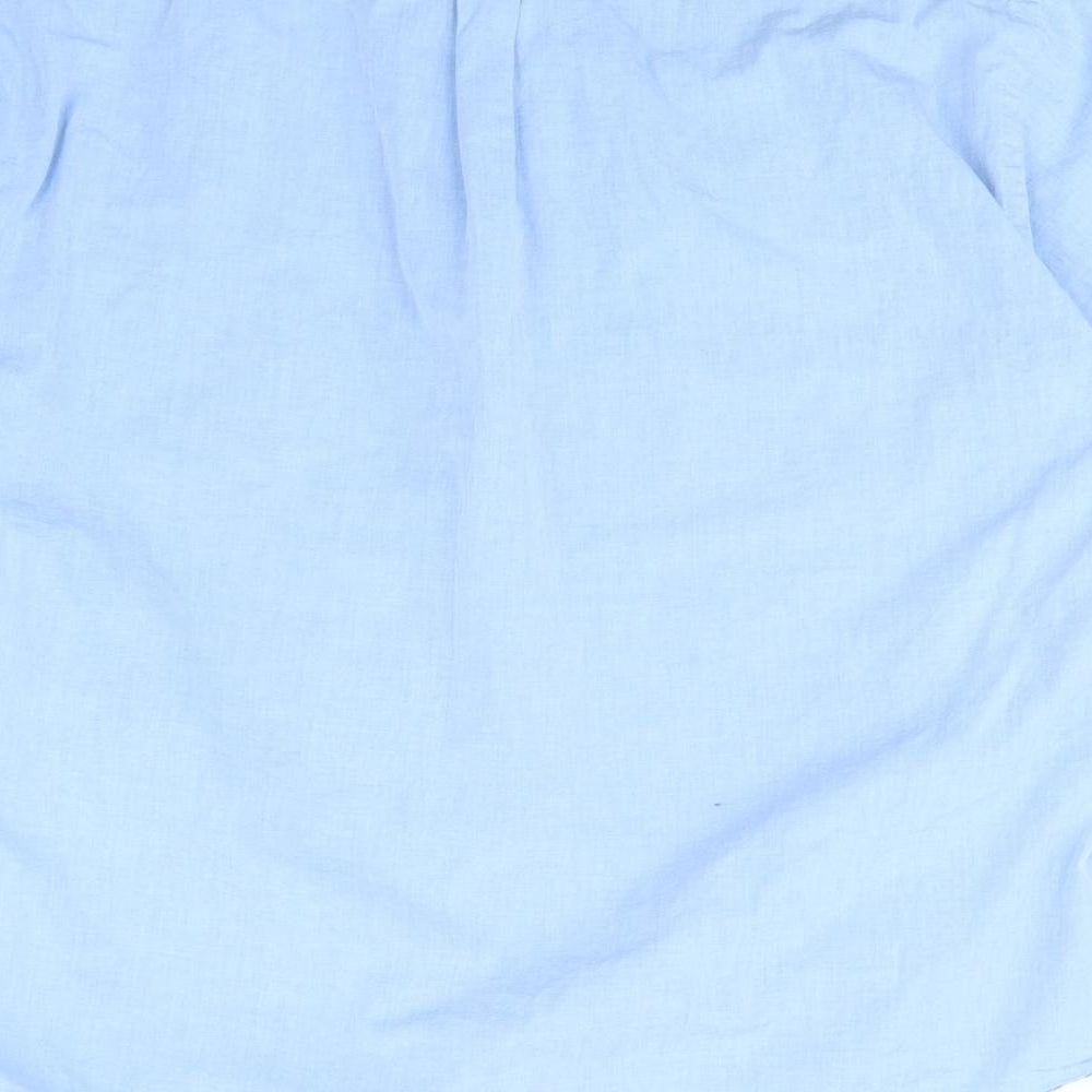 Larusso  Mens Blue    Dress Shirt Size L