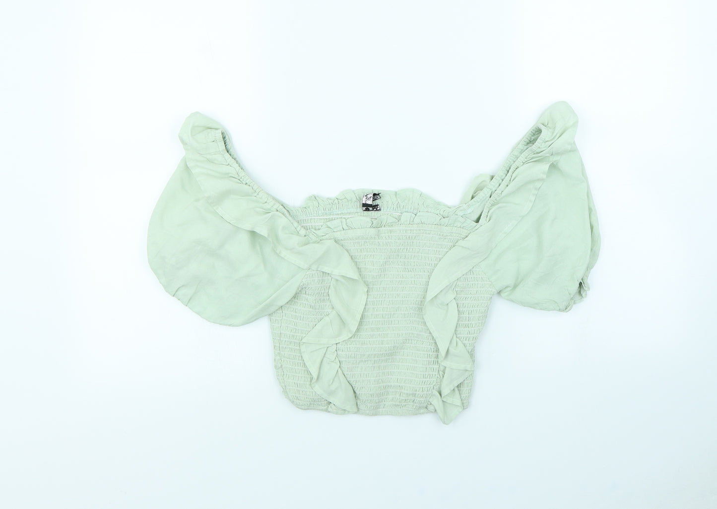 Influence Womens Green   Basic Blouse Size 10