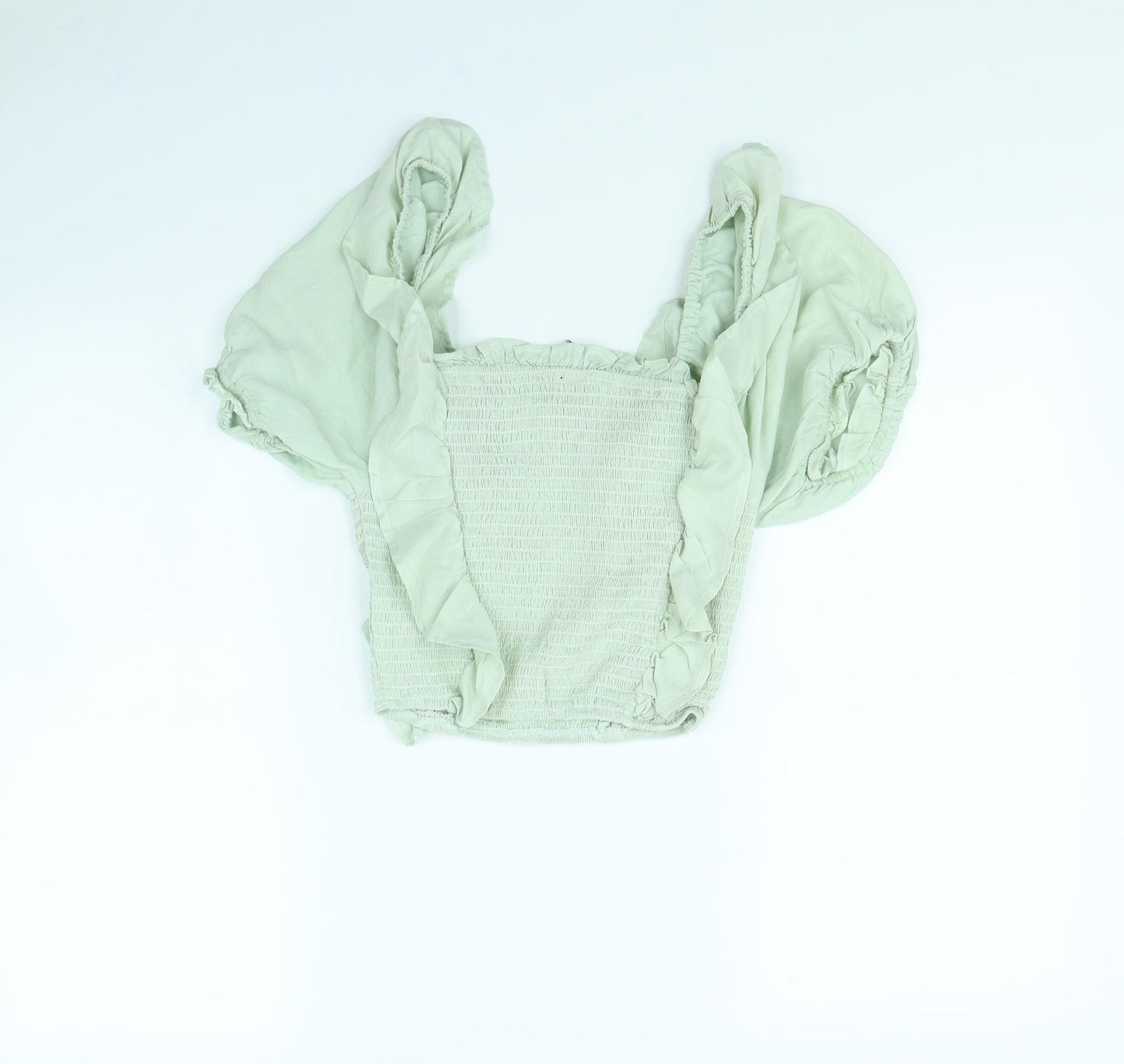 Influence Womens Green   Basic Blouse Size 10