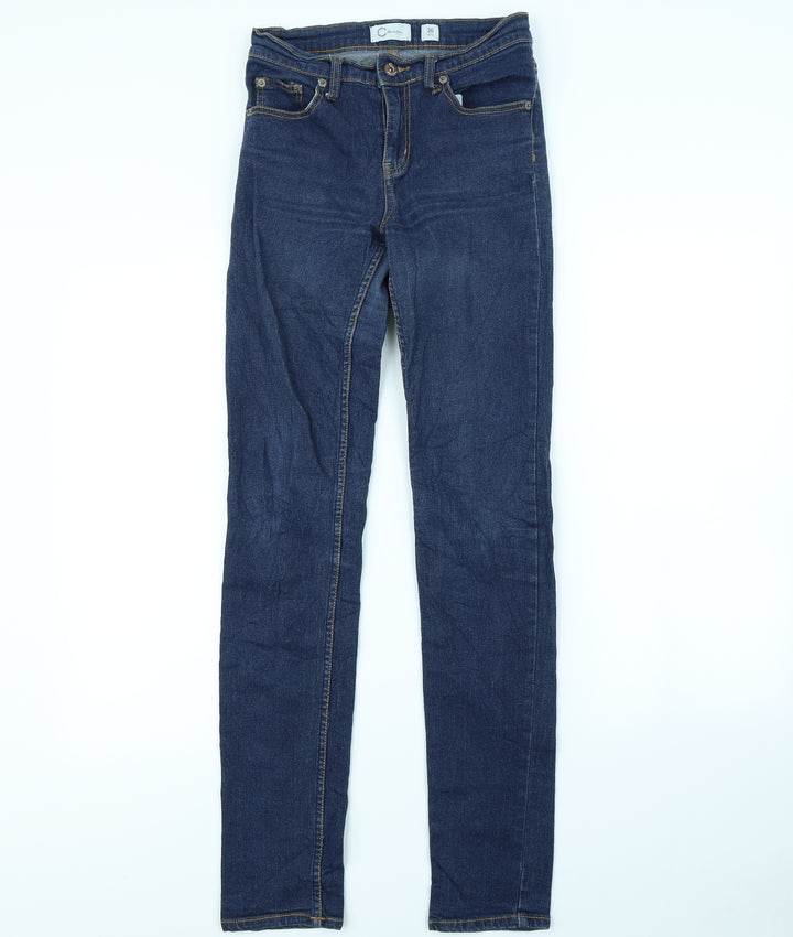 C Denim Womens Blue   Straight Jeans Size 28 in L30 in