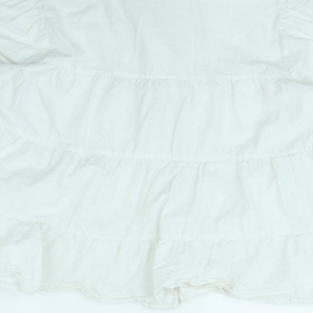 innocence Womens White   Basic Blouse Size 12